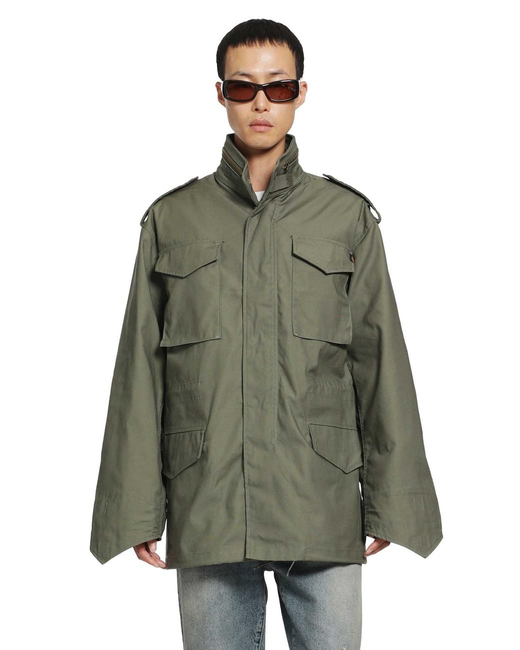Alpha Industries Green 65 Heritage Jacket for men