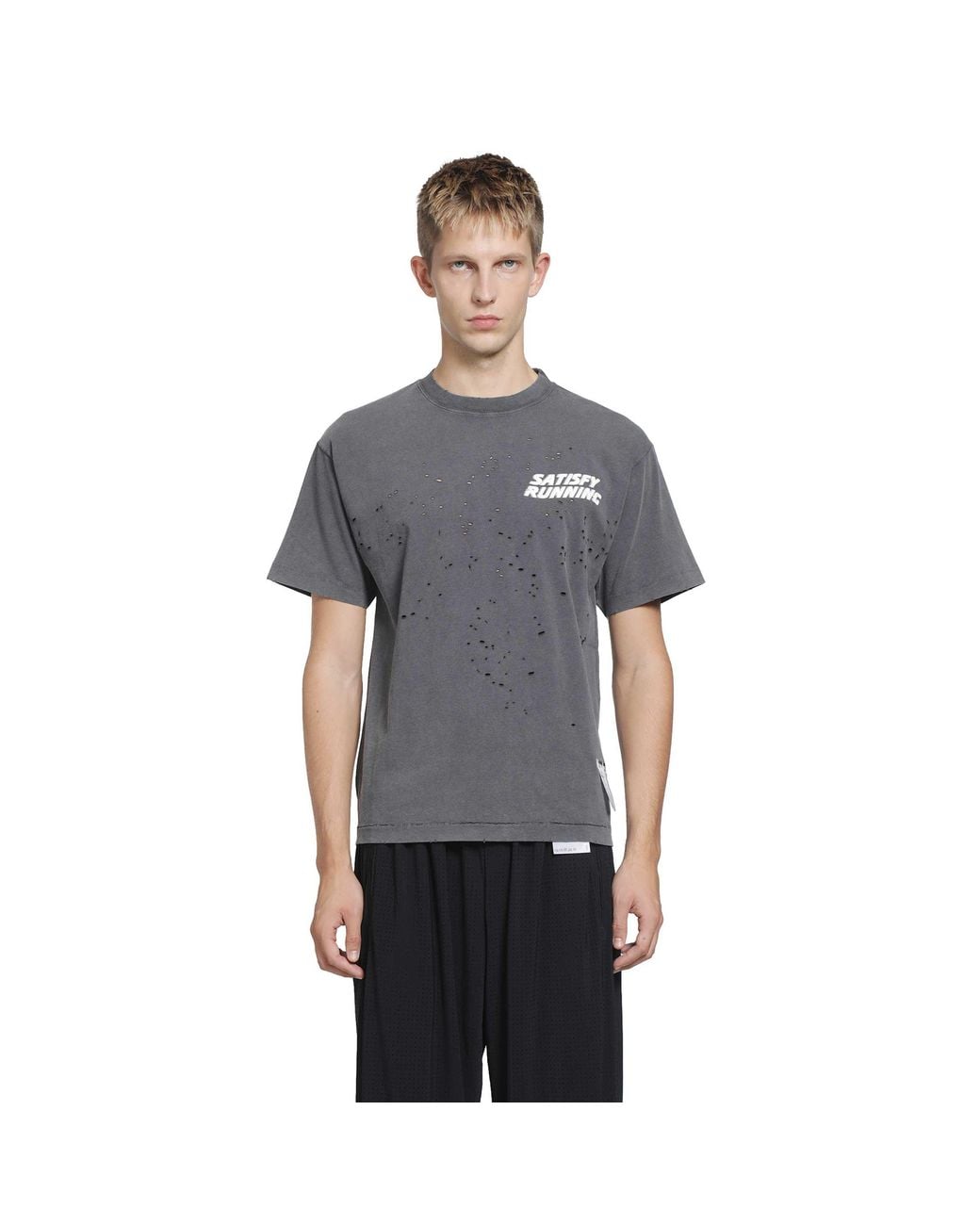 Satisfy Gray Mothtech T-Shirt for men