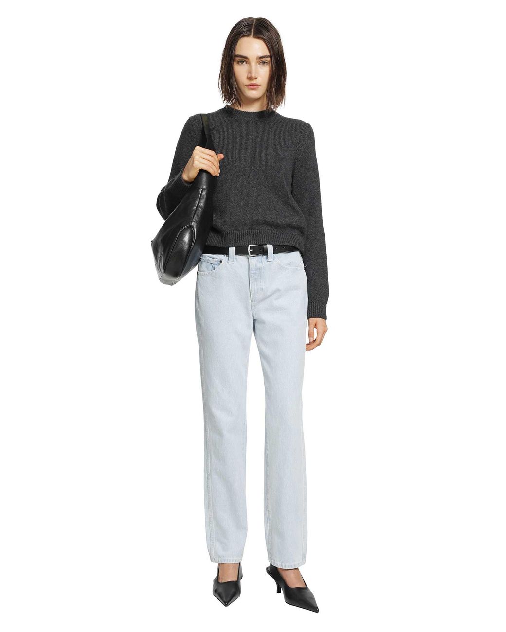 Khaite Black Leta Sweater