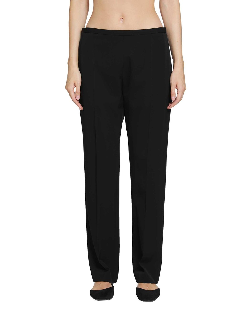 The Row Black Cyril Pants