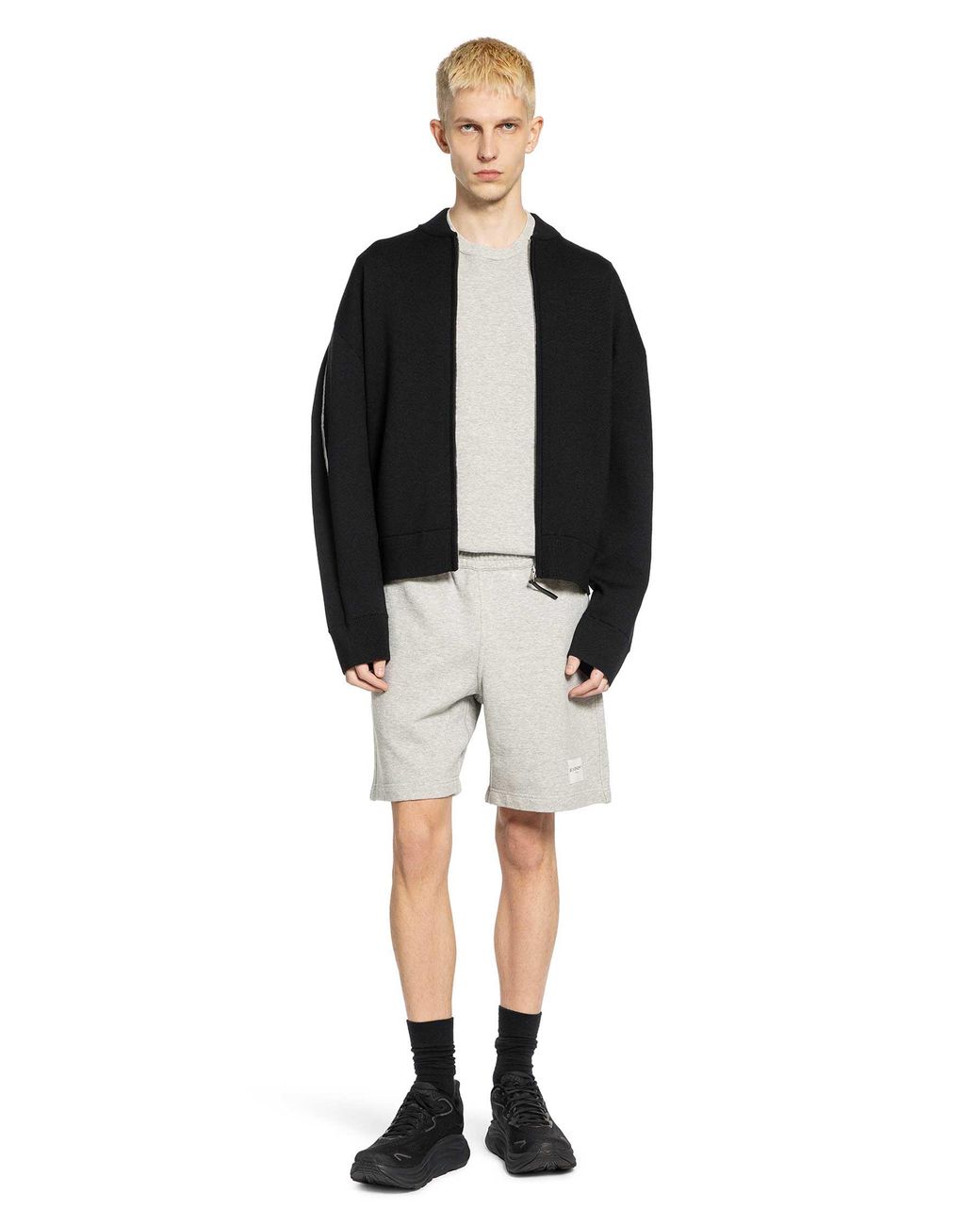 Givenchy Gray Short Sleeve Sweatshirt for men