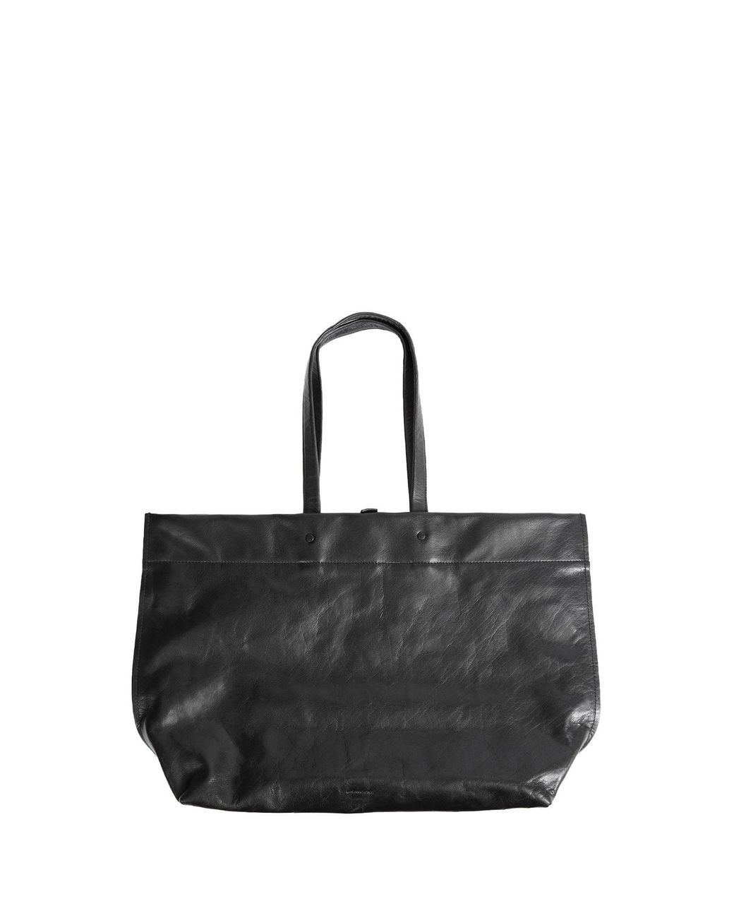 Lihann George Black Soft Kiki Tote Bag