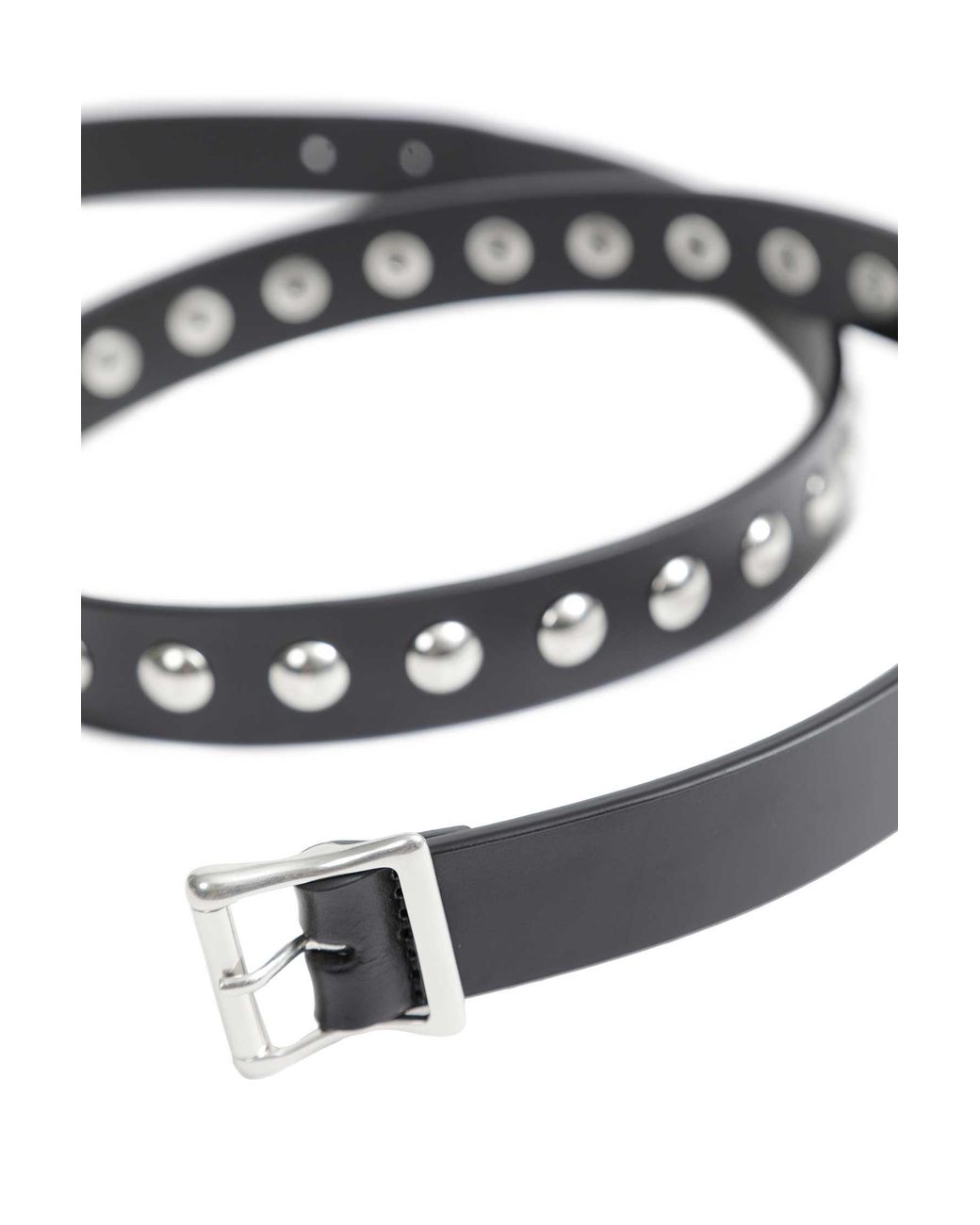 Ann Demeulemeester White Rica Belt