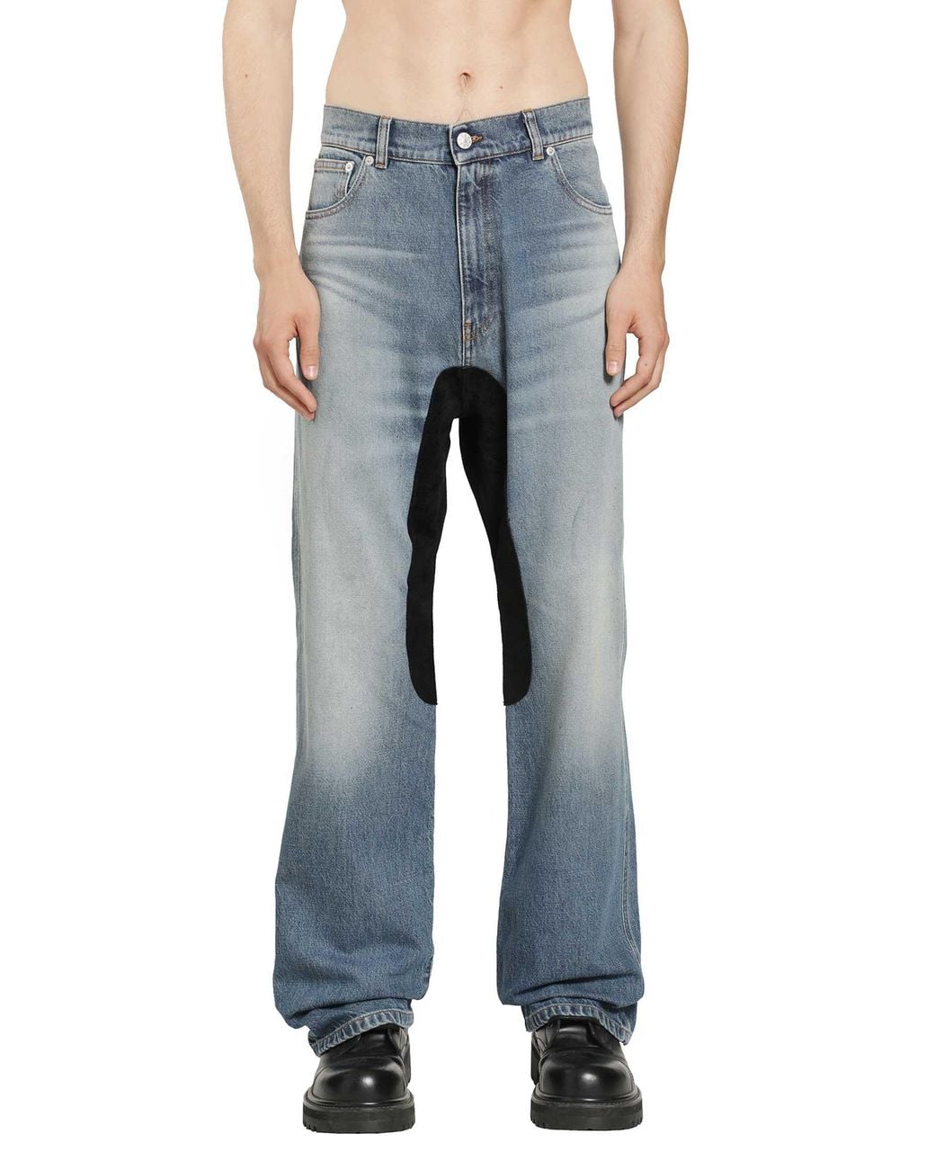 Marking Distance Blue Saddle Denim for men