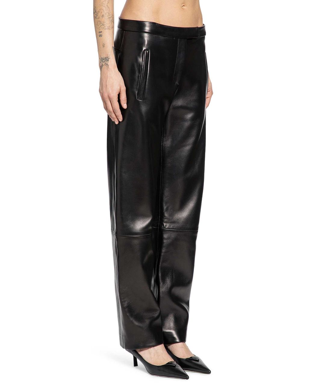 Khaite Black Miles Pants