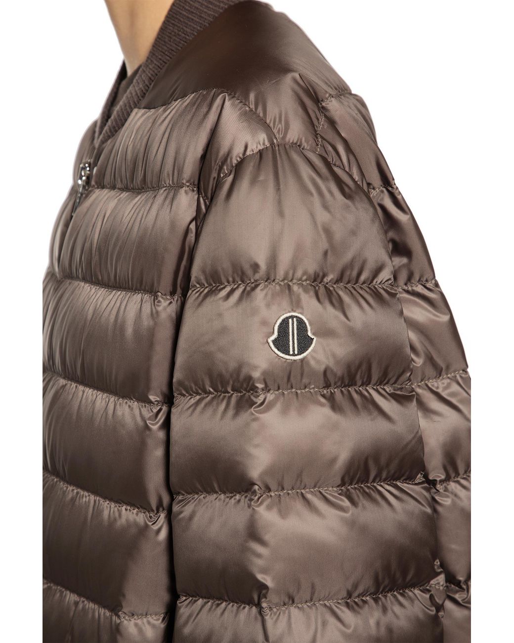 Rick Owens Brown Moncler X Flight Down Parka