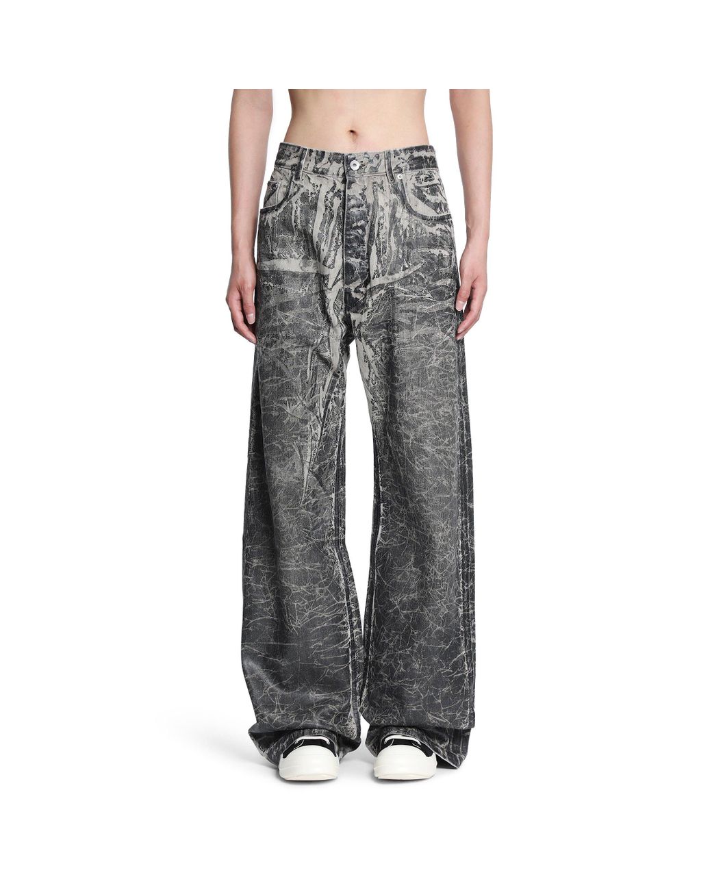 Rick Owens Concordians Geth Jeans in Black for Men | Lyst