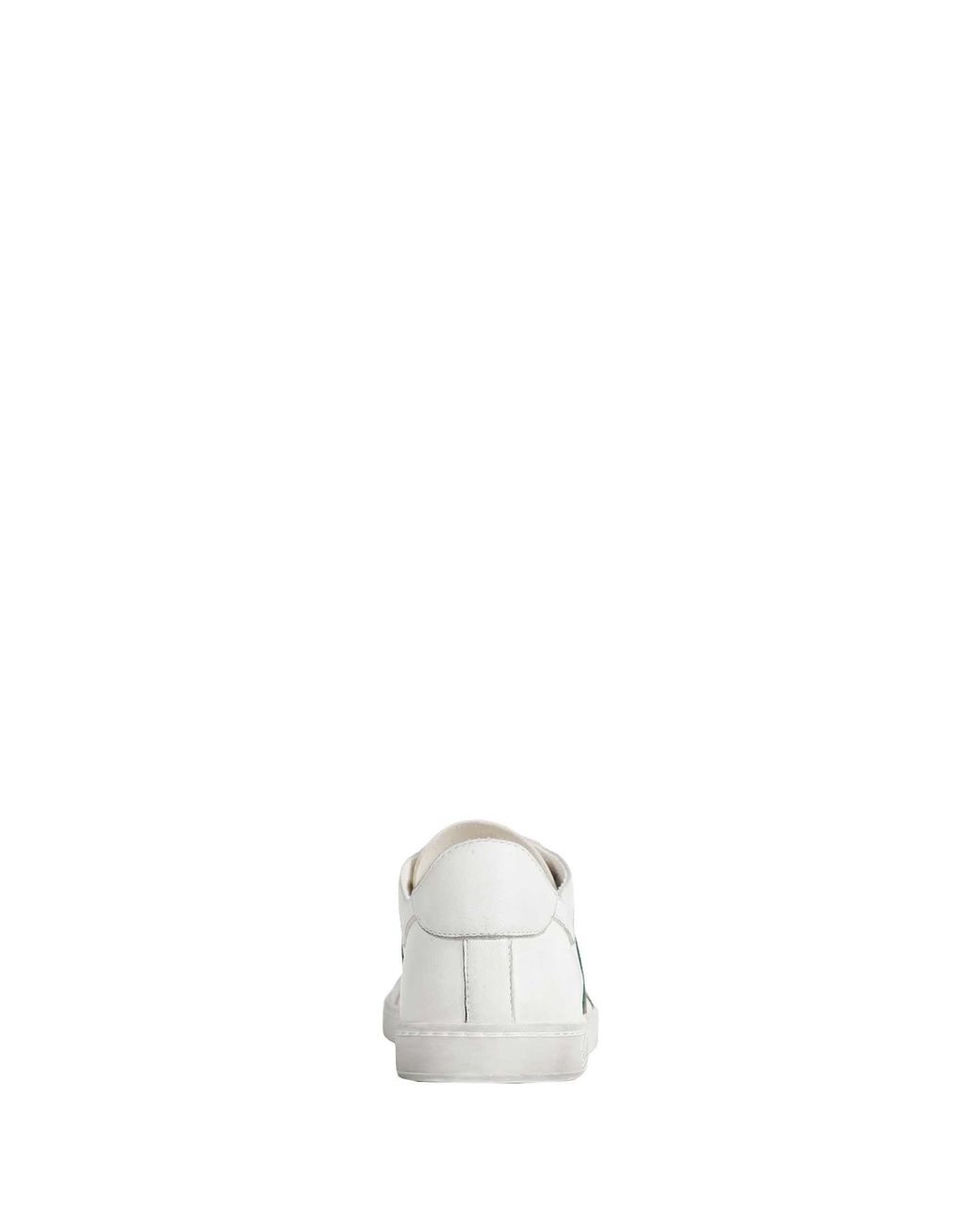 Gucci White Stretch Low-Top Sneakers