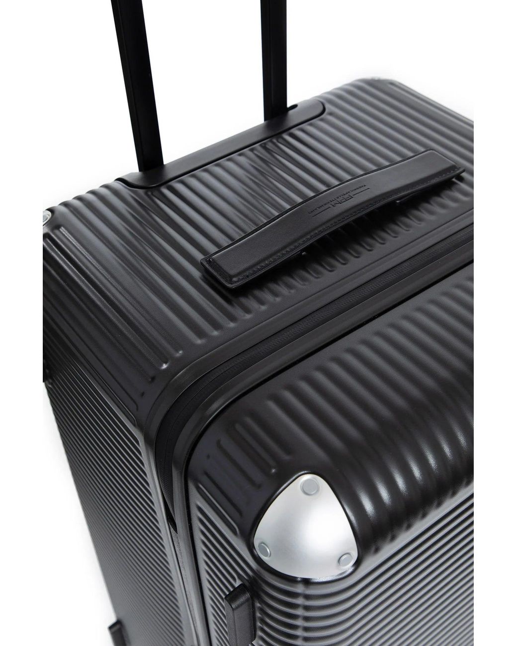 Fpm Gray Bank Zip Deluxe Trunk On Wheels for men