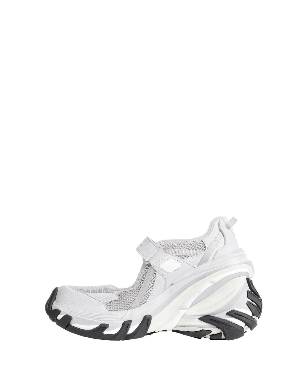 Balenciaga White Hydra Mary Jane Sneakers