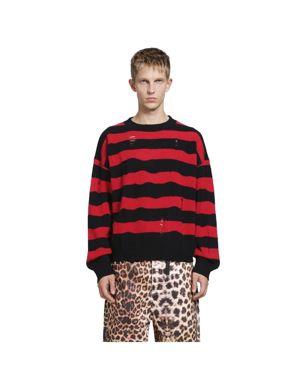 DAGGER Red Kurt Sweater for men