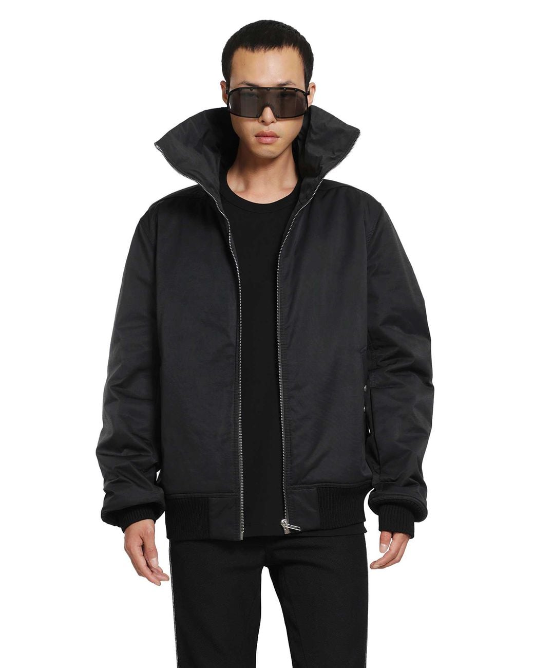 Rick Owens Black Tower Dracuflight Jacket for men