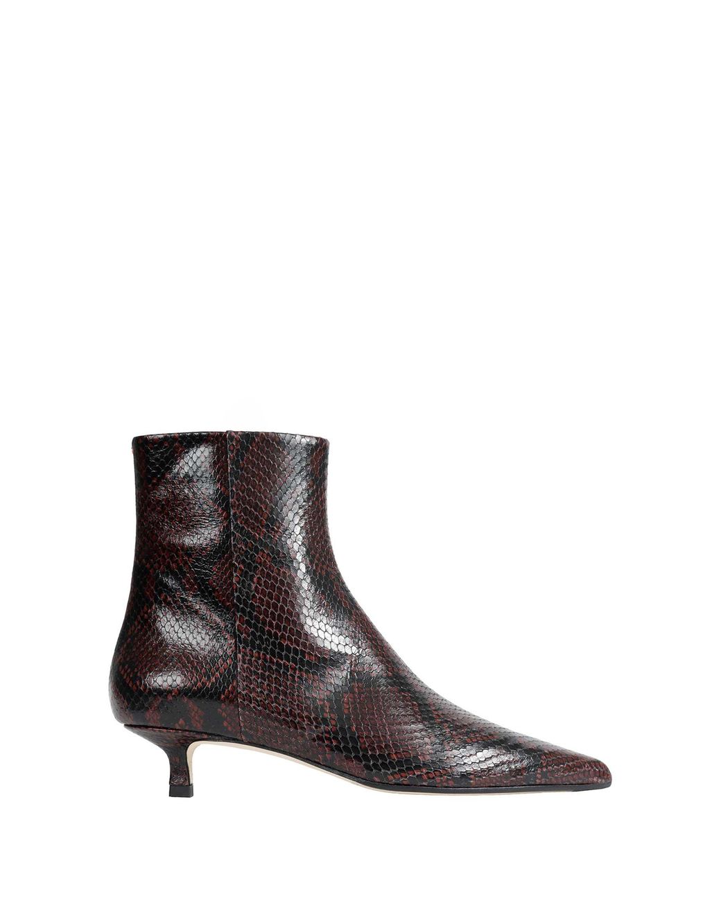 Aeyde Brown Sofie Leather Ankle Boots