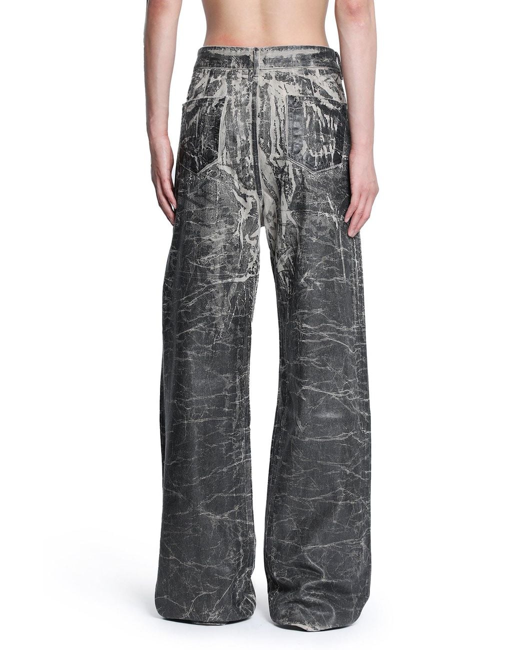 Rick Owens Concordians Geth Jeans in Black for Men | Lyst