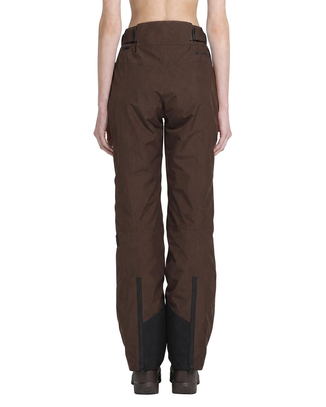 Moncler Brown Gore-Tex Laminate Insulated Ski Trousers