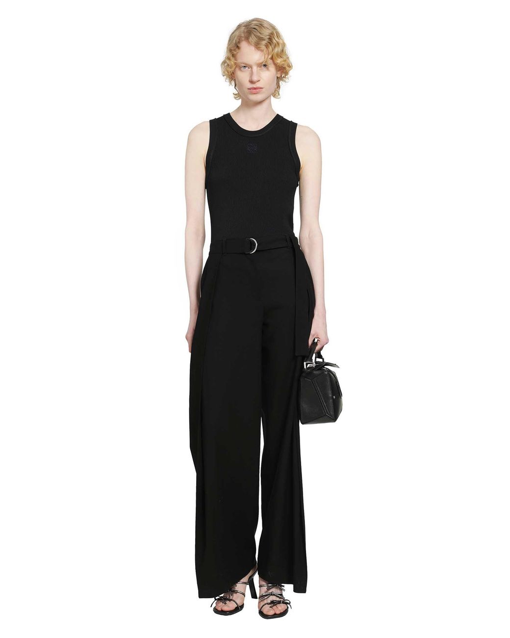 Loewe Black Anagram Tank Top