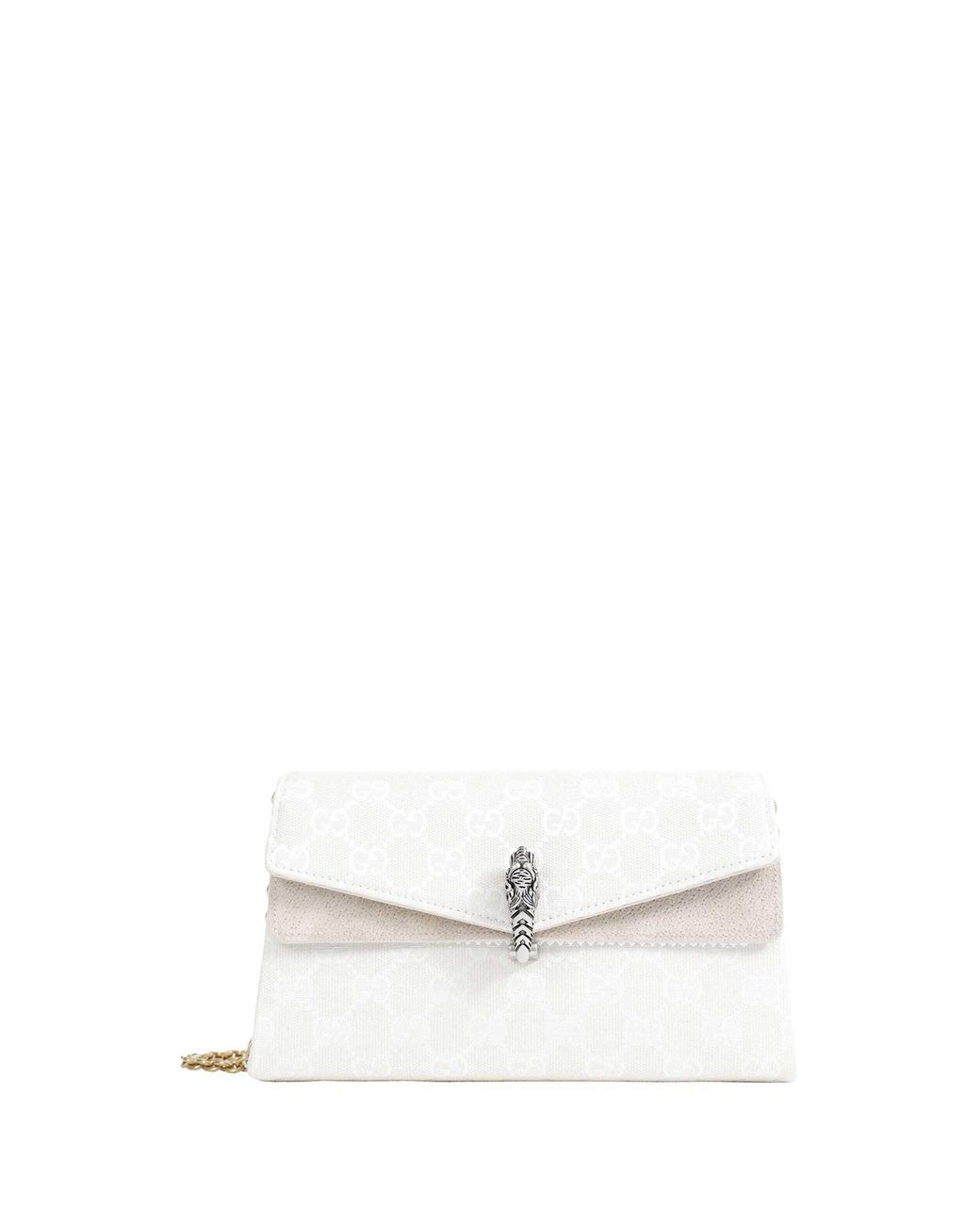 Gucci White Dionysus Small Shoulder Bag