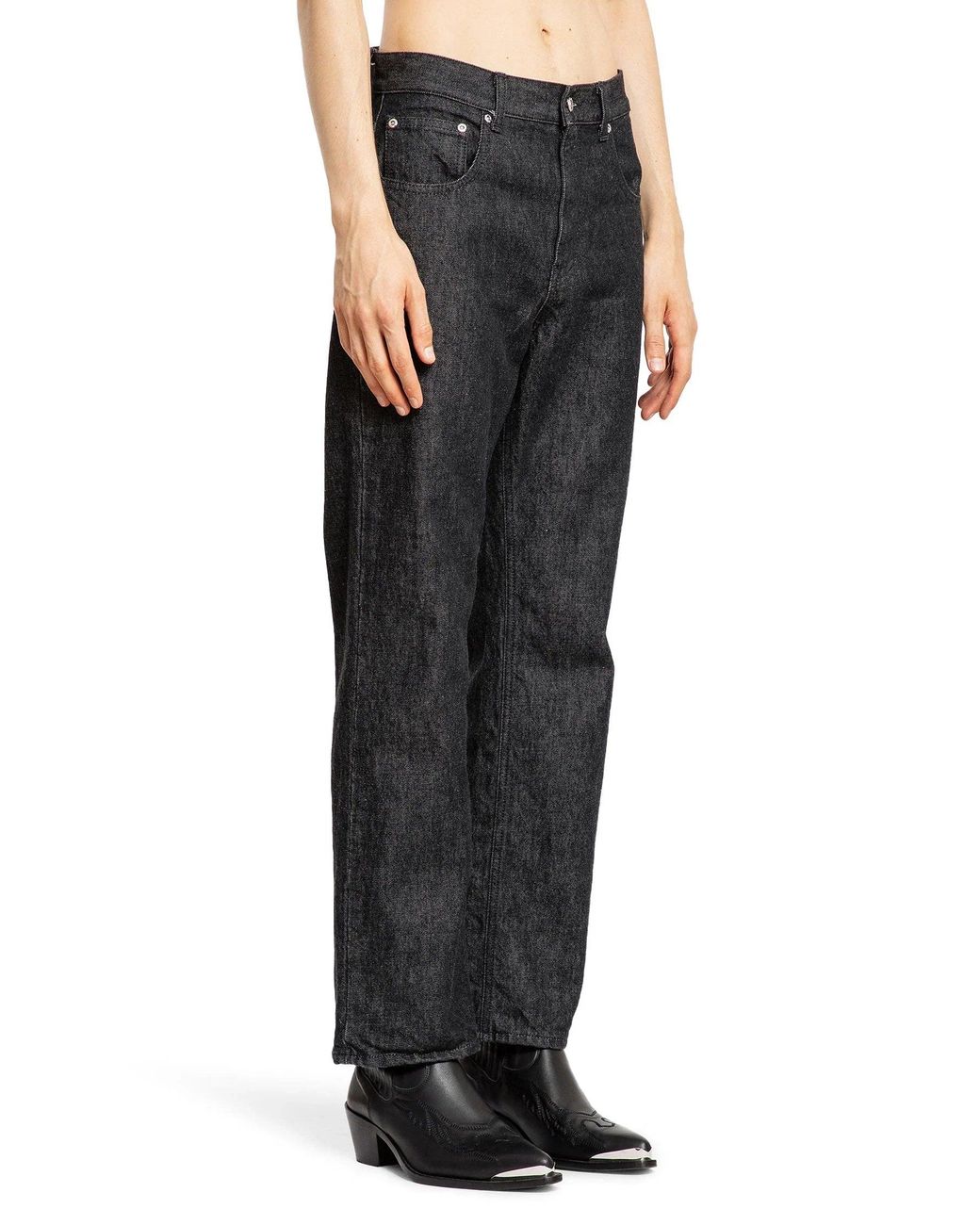 Second Layer Black Big Papi Jeans for men