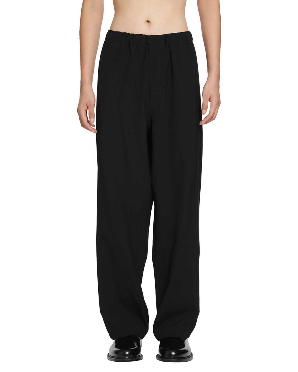 The Row Black Pascale Panrs for men