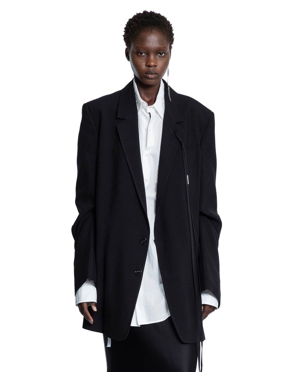 Ann Demeulemeester Blue Agnes High Comfort Tailored Blazer