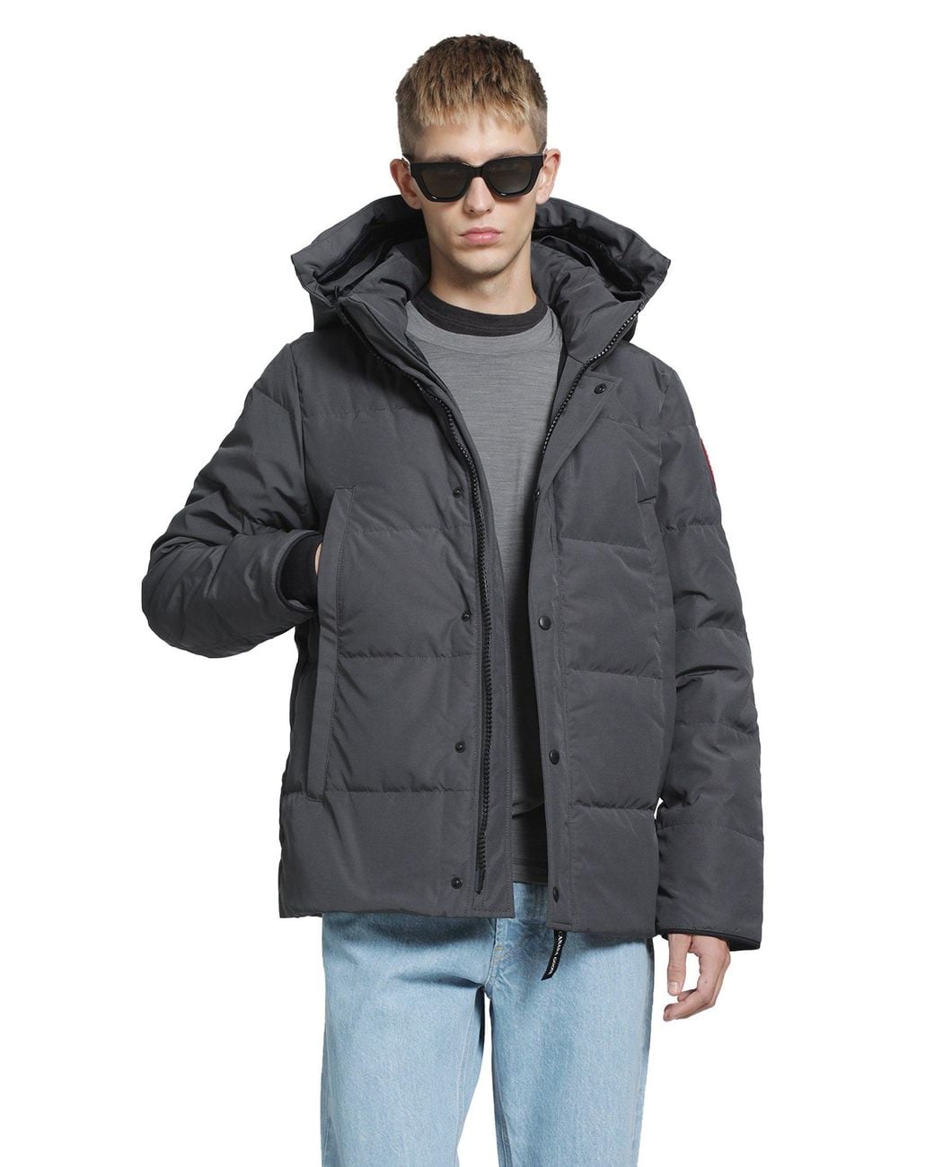 Canada Goose Gray Wyndham Parka for men
