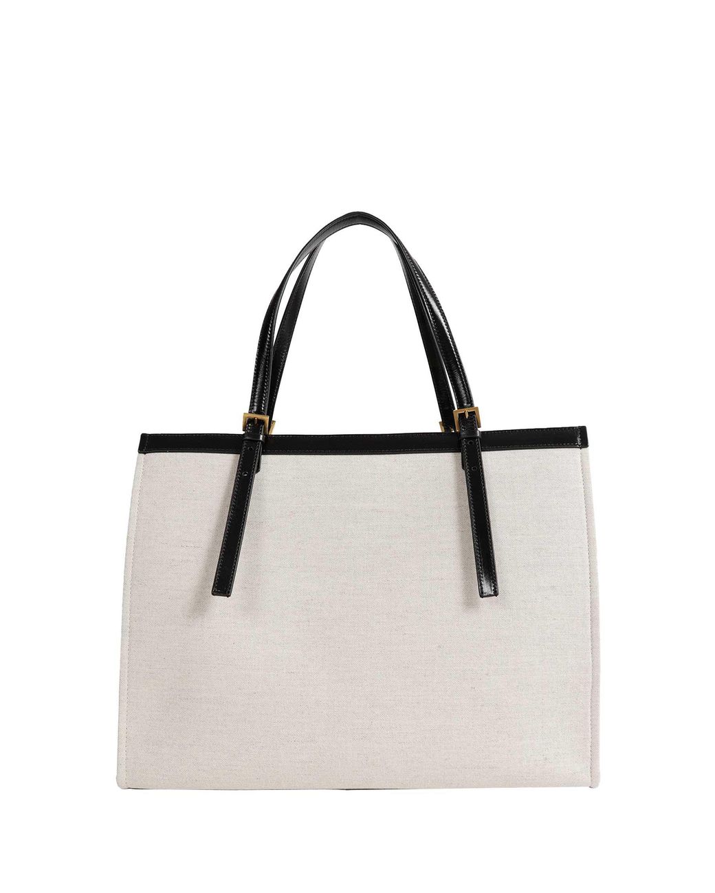 Versace White Rivière Large Canvas Tote Bag