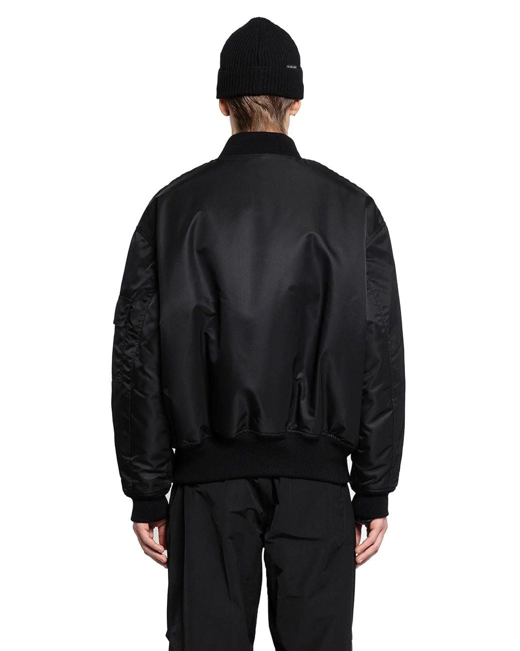 44 Label Group Black Profiler Bomber for men