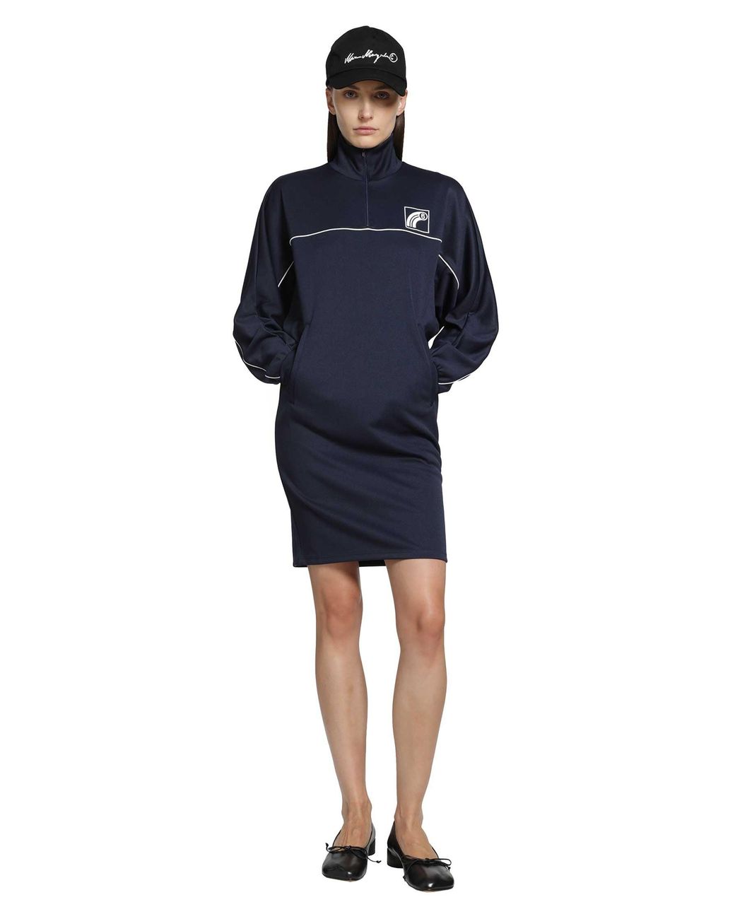 MM6 by Maison Margiela Blue Mini Dress