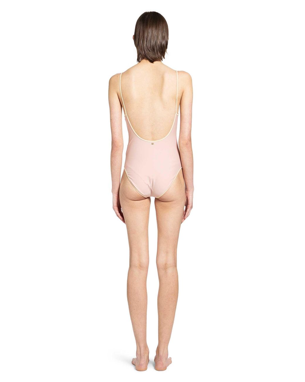 Valentino Pink Printed Swimsuit