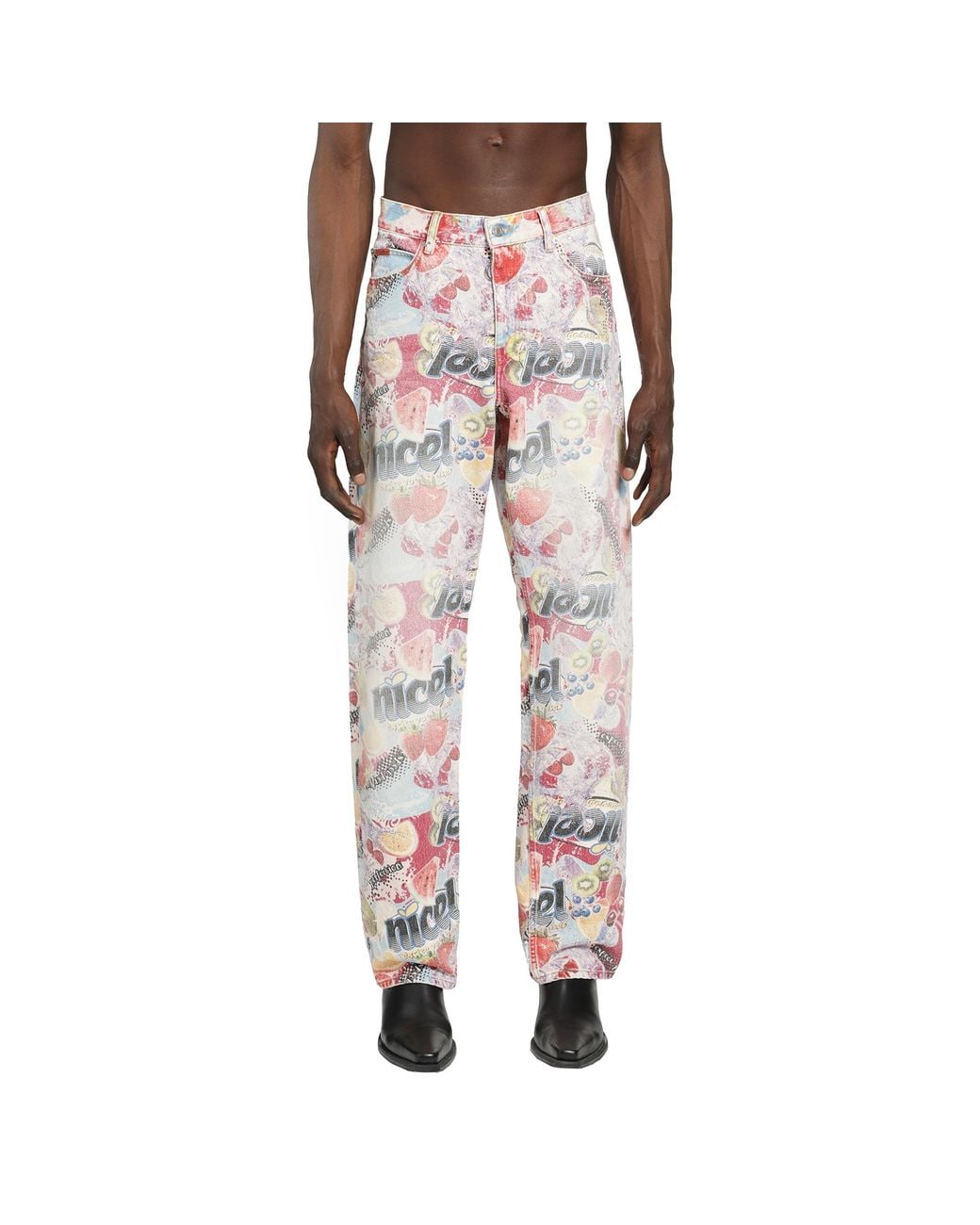 Martine Rose Multicolor 5 Pocket Relaxed Fit Jeans for men