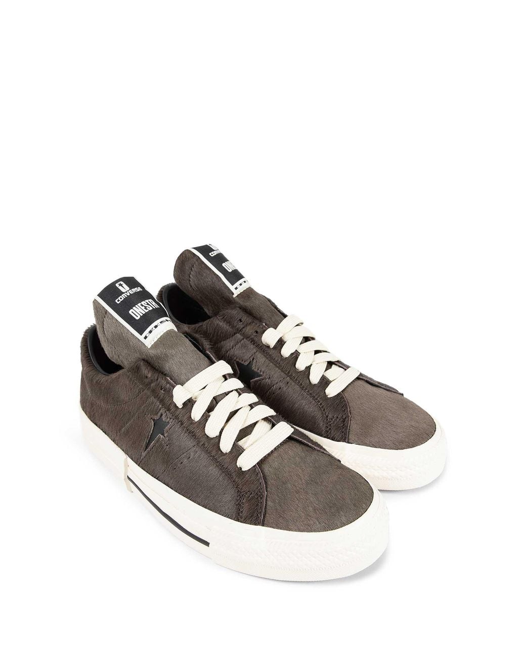 Rick Owens Gray Converse One Star Pro Ox Sneakers for men