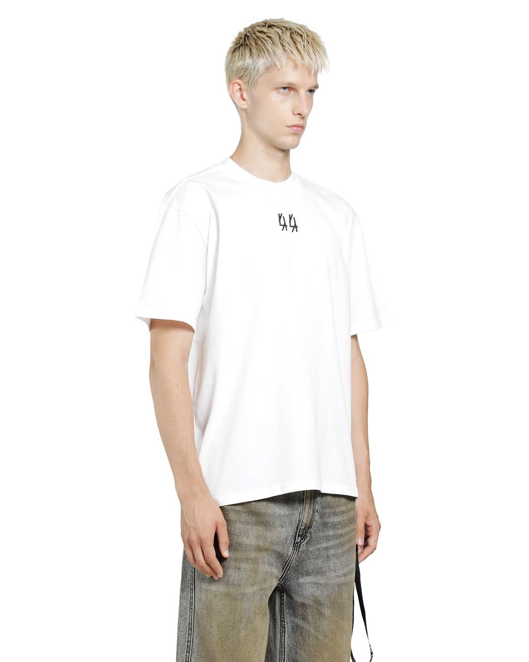 44 Label Group White 44 Classic Tee for men