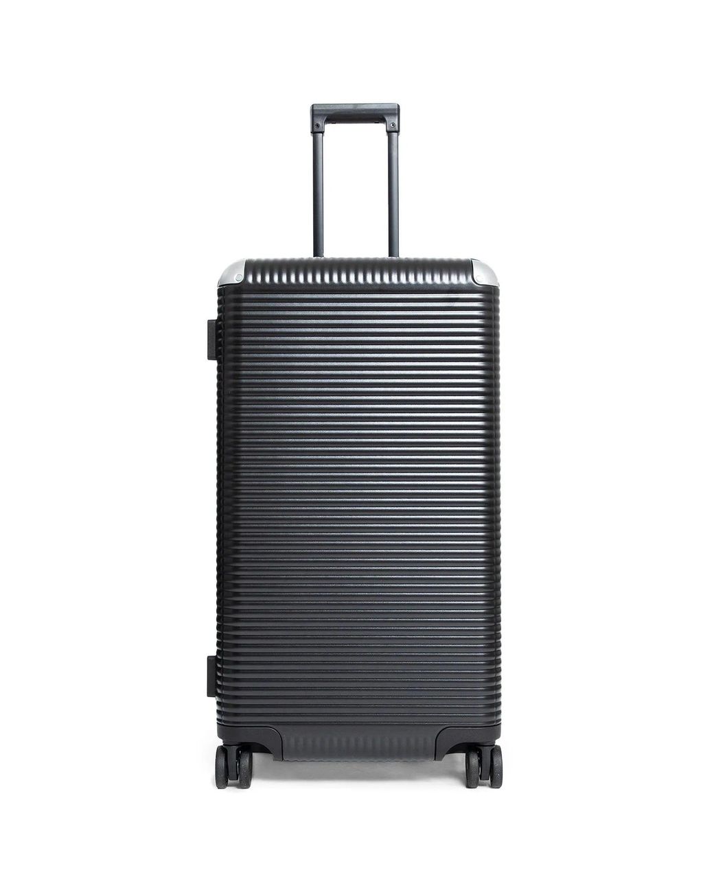 Fpm Gray Bank Zip Deluxe Trunk On Wheels for men