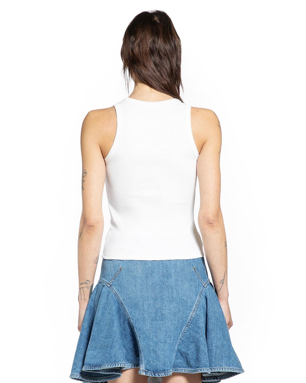 Givenchy Blue Givenhy Paris Tank Top