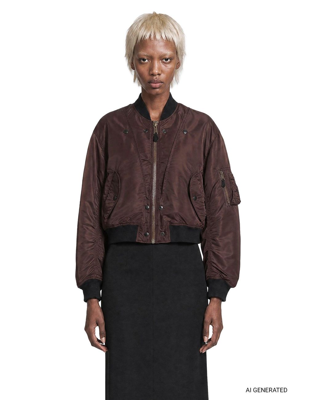 Maison Margiela Brown Reversible Bomber