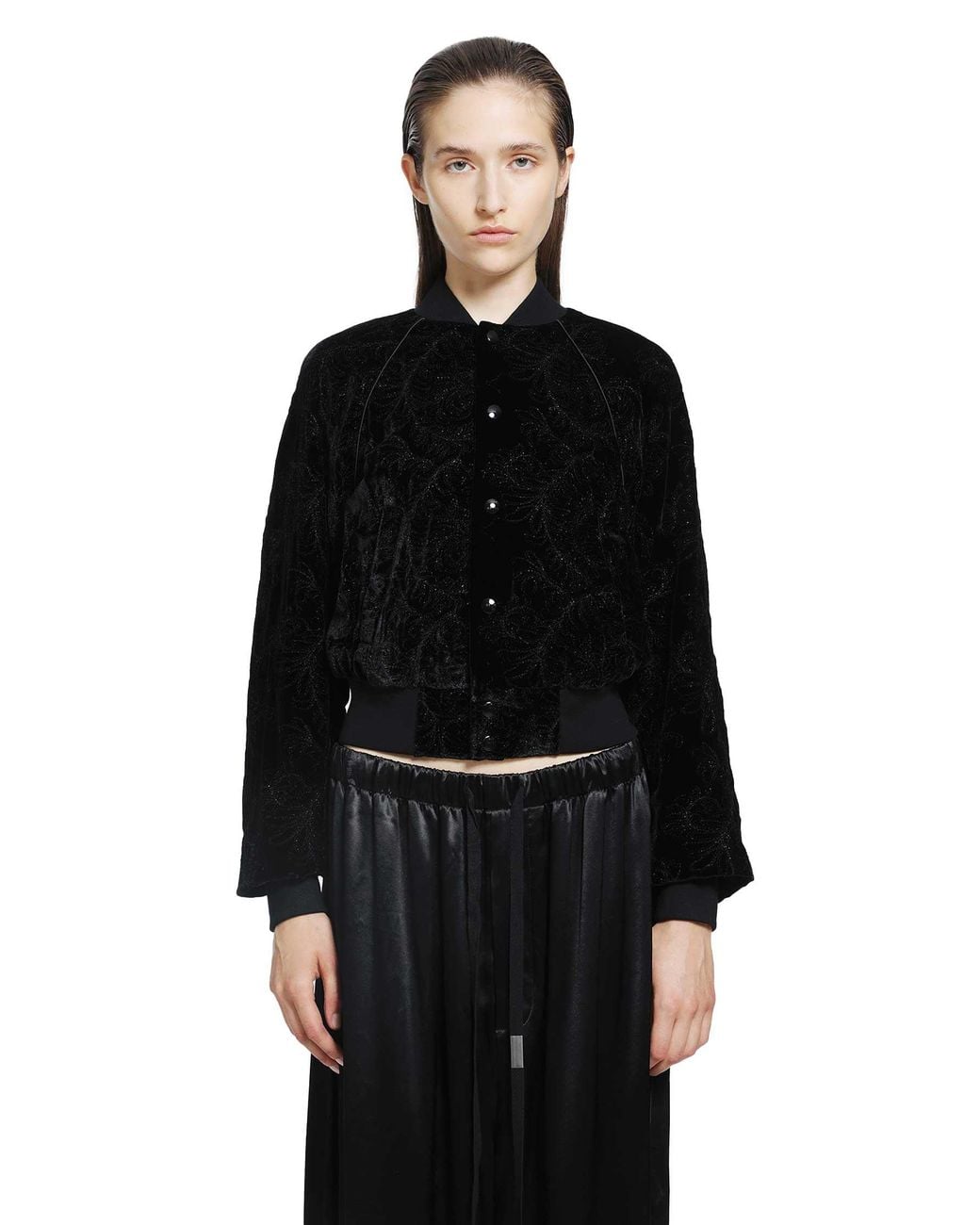 Ann Demeulemeester Black Arya Bomber