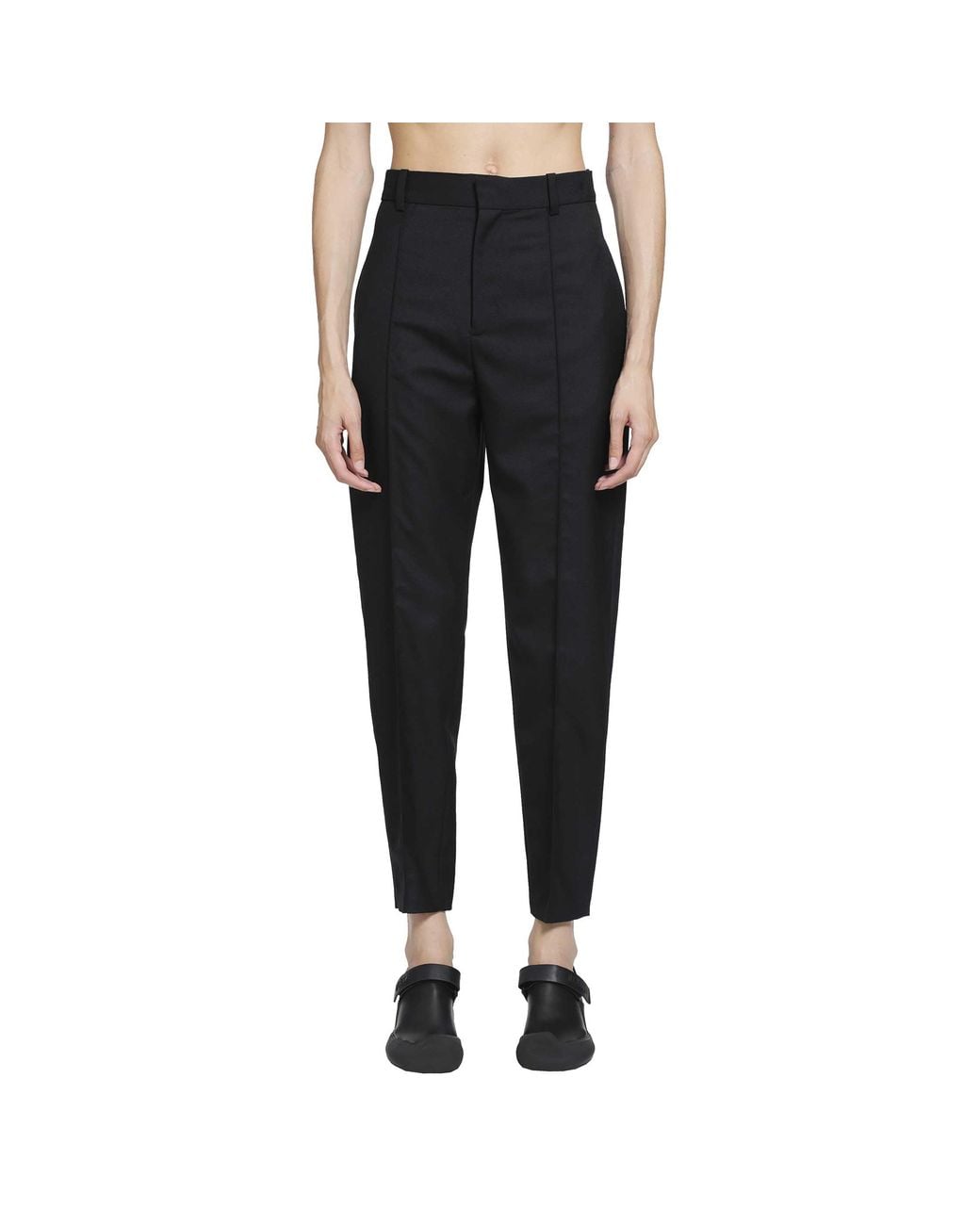 Loewe Black Wool Trousers