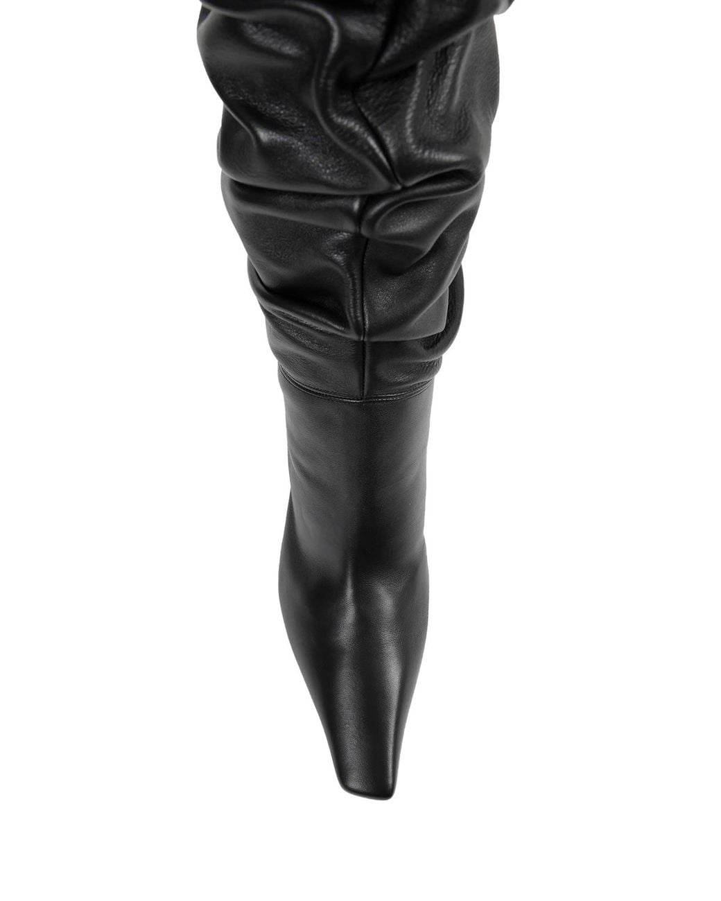AMINA MUADDI Black Jamie Slouch Boots 80