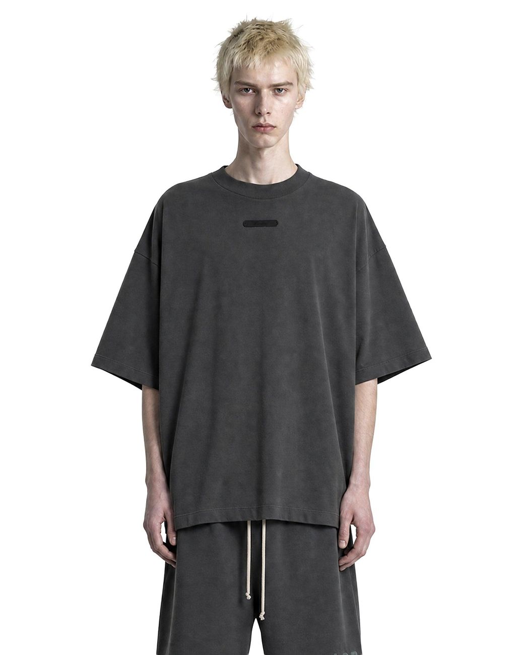 Fear Of God Black Merch Tee Boxy Fit for men