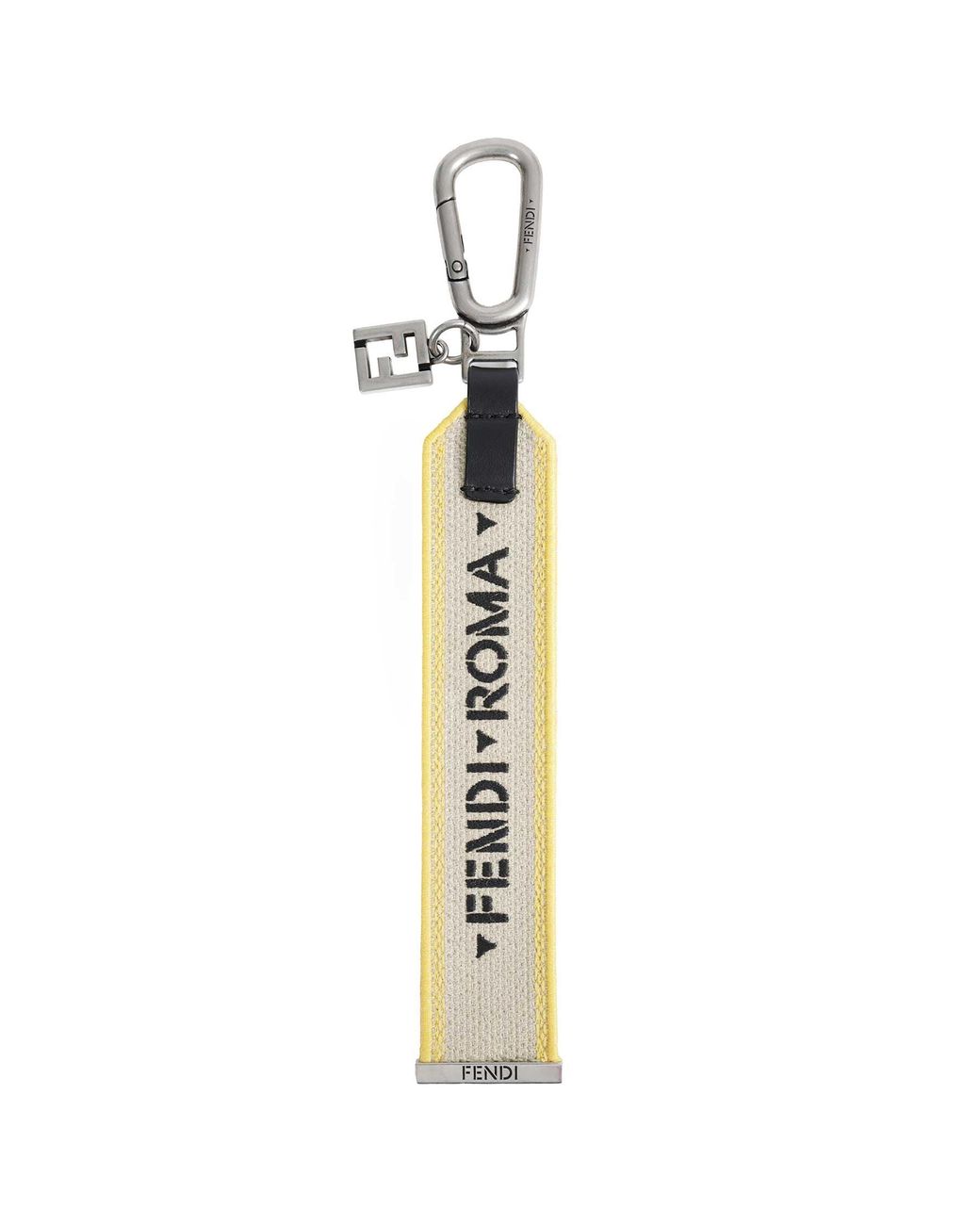 Fendi Metallic 1925 Key Ring for men