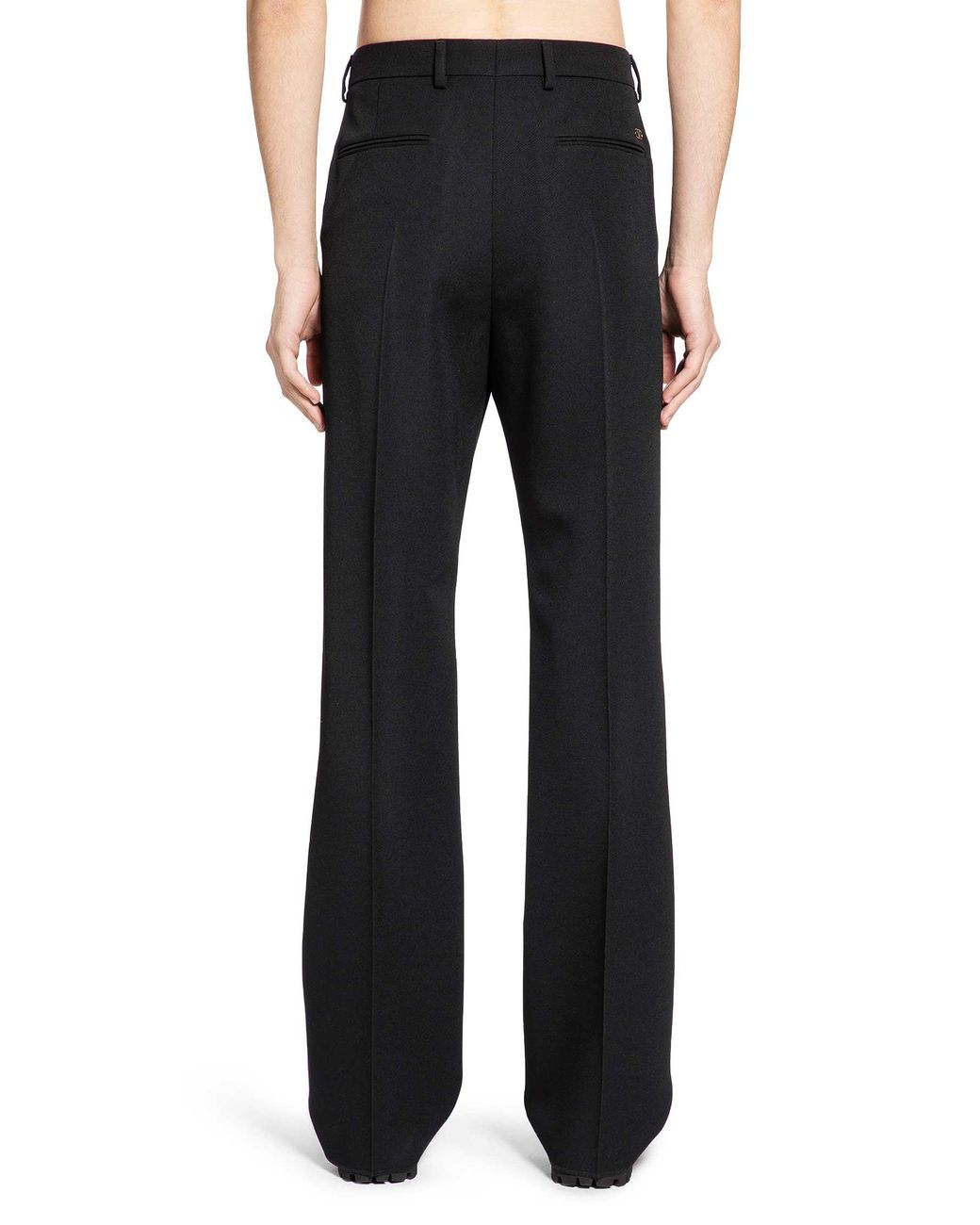 Valentino Black Wool Pants for men