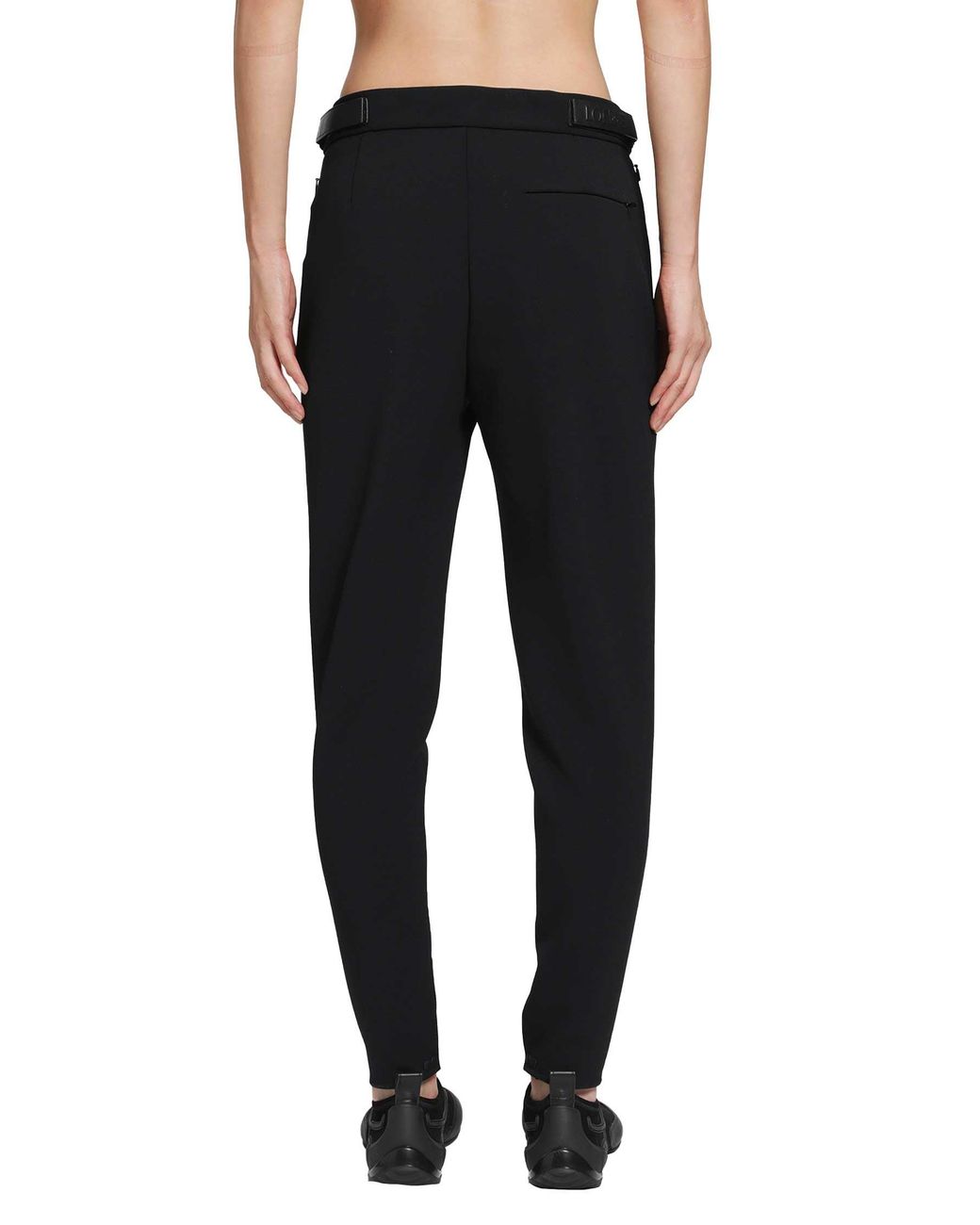 Loewe Black Stretch Wool Blend Trousers for men