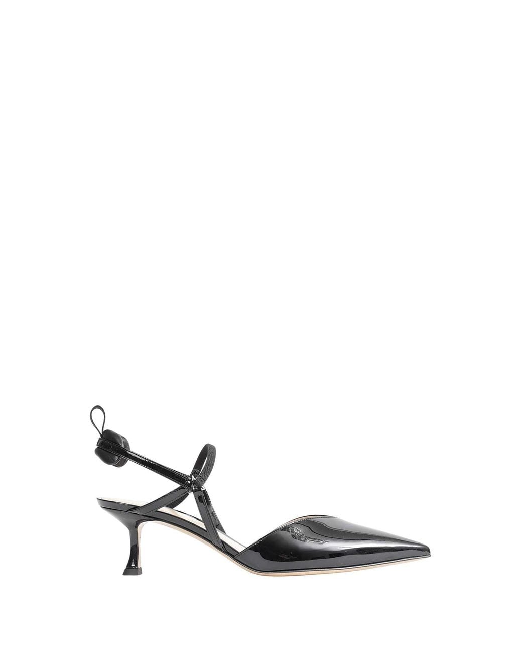 Fendi Black Very Colibrì Slingback Pumps