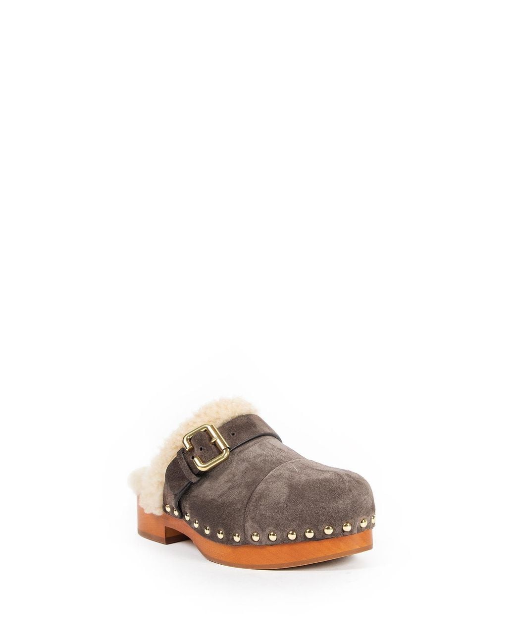 Chloé Brown Clogs