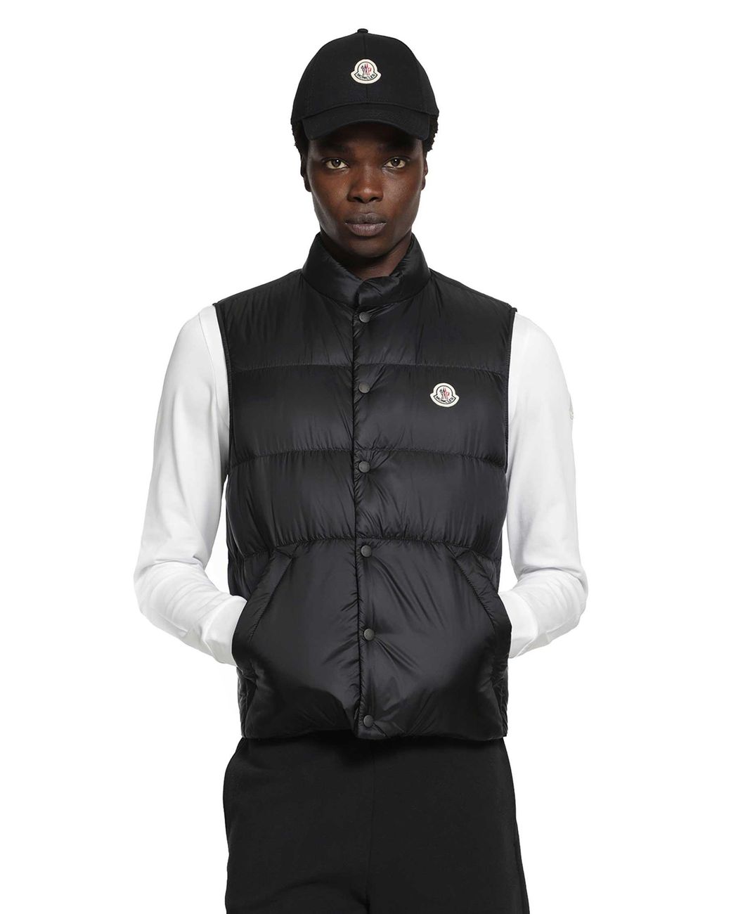 Moncler Black Tuquerouye Down Gilet for men