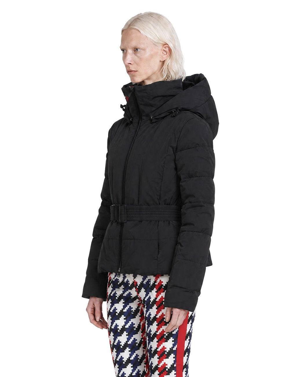 Perfect Moment Black Classic Waisted Down Ski Jacket