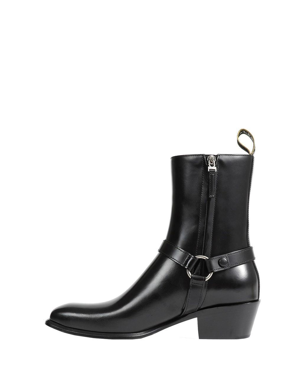 Fendi Black Double O Ankle Boots