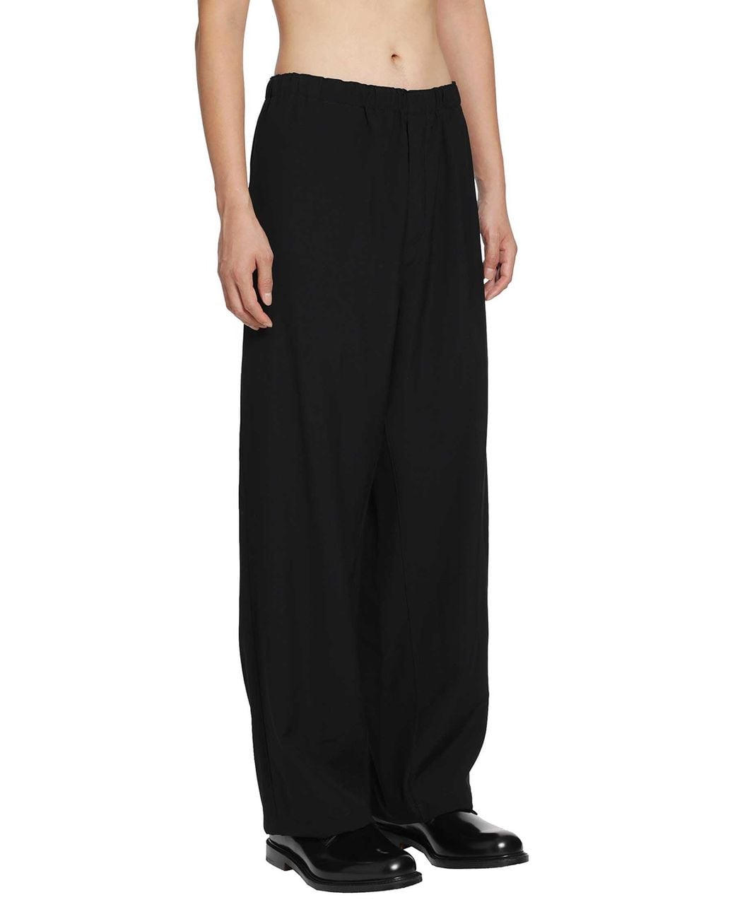 The Row Black Pascale Panrs for men