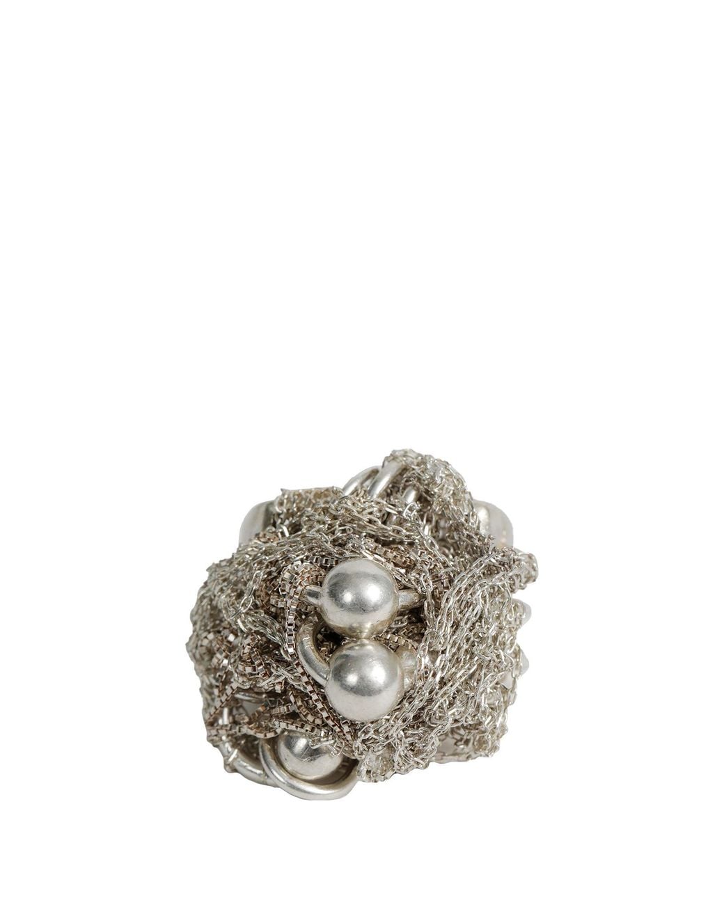 AETHER THEORIES Metallic Frogspawn Signet Ring