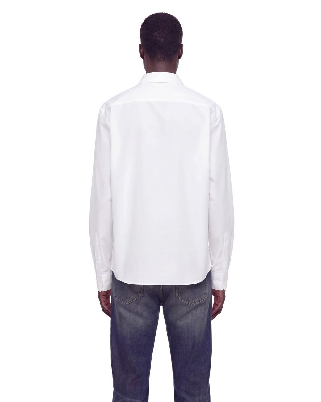 Loewe White Cotton Poplin Shirt